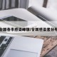全国各市感染峰值/全国感染者分布